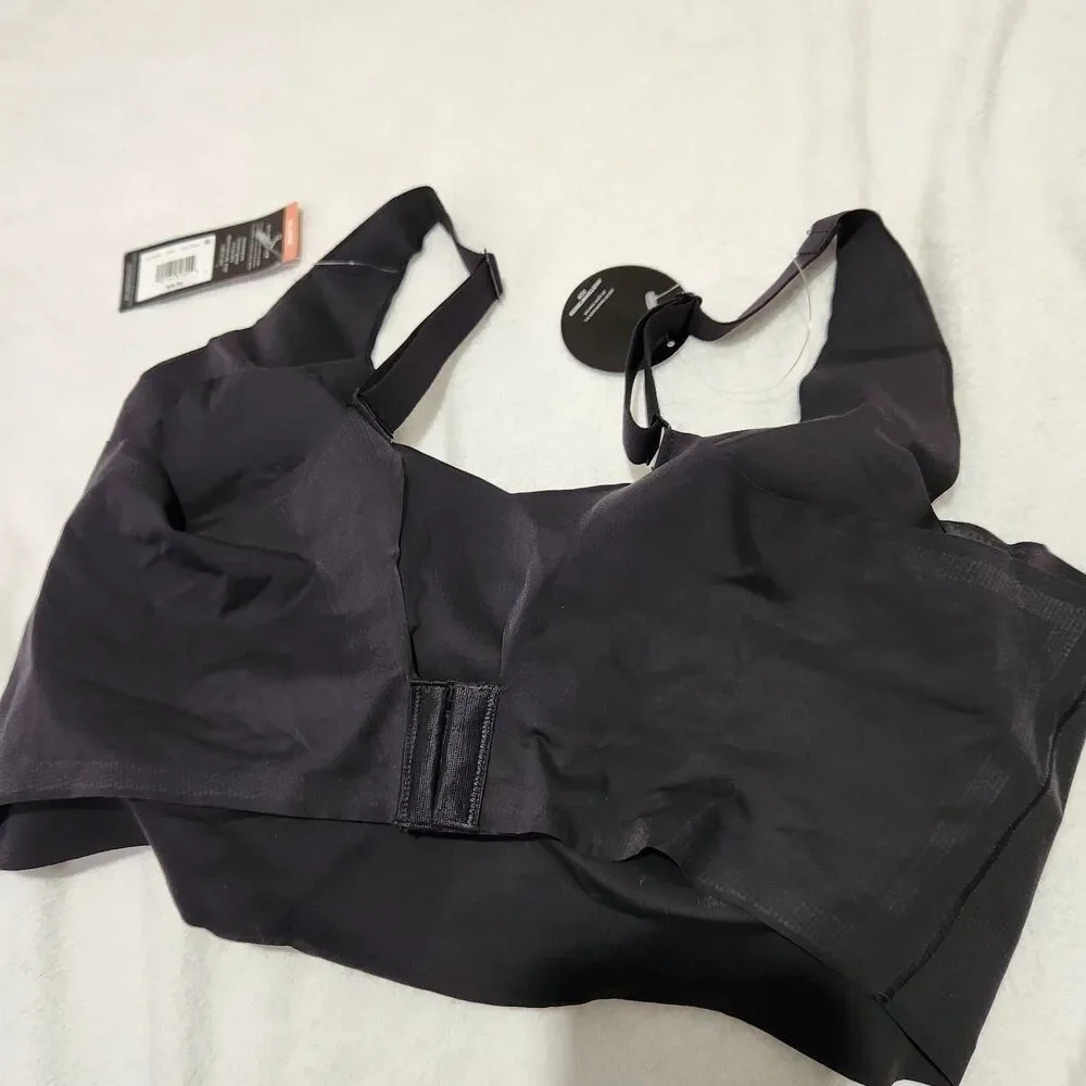 Bali Bra Size 3XL Black Convertible Straps Wireless Stretch Comfort.